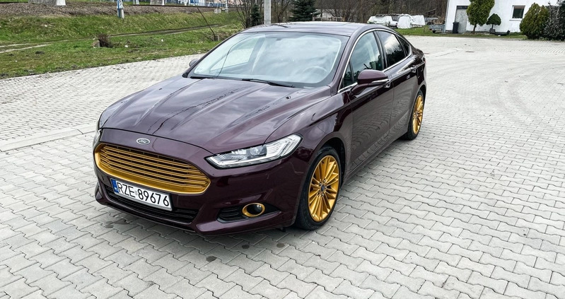 Ford Fusion cena 33500 przebieg: 229840, rok produkcji 2013 z Koluszki małe 326